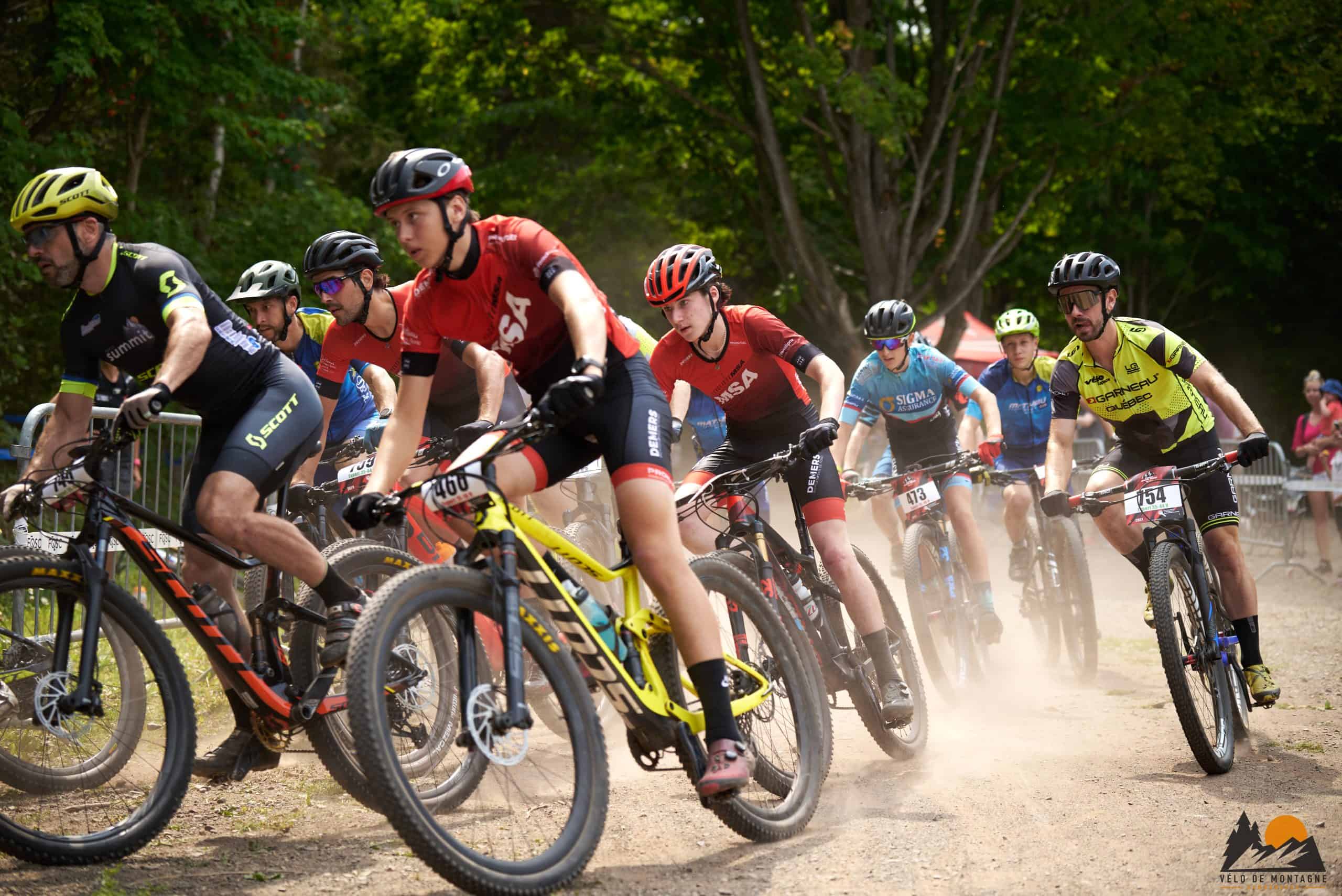 Vélo de montagne : Une autre compétition régionale au Boisé Beaupré