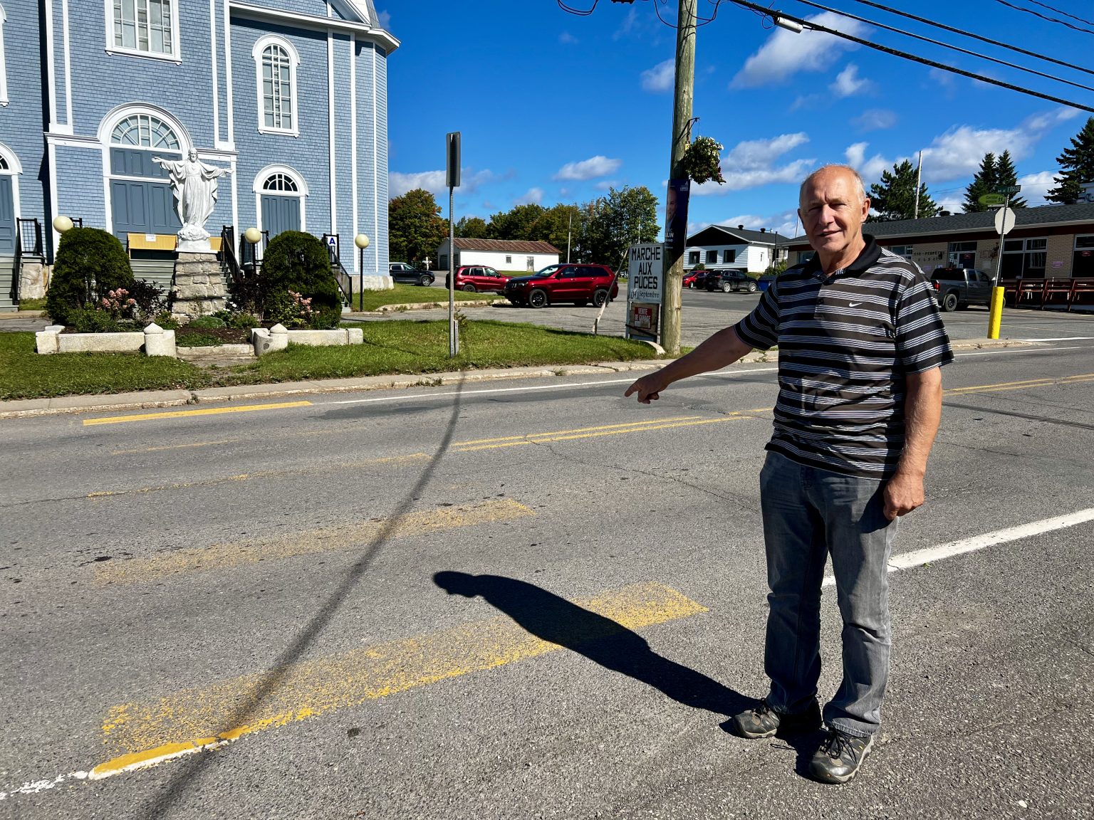 SaintePerpétuedeL’Islet Statu quo pour un passage piétonnier jugé