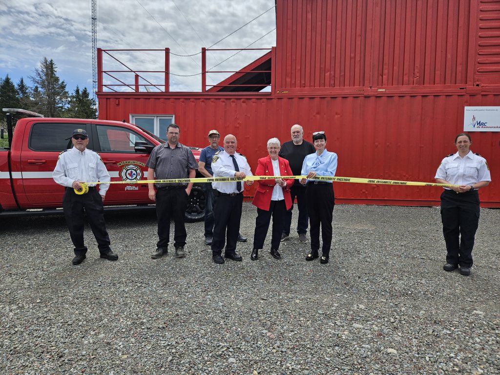 Un nouveau centre d’entraînement incendie voit le jour à Saint-Pascal ...